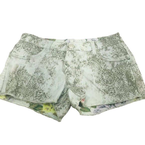 Flip Side Women's Size 5 Reversible Inside Out Short Short Preowned - Picture 1 of 12
